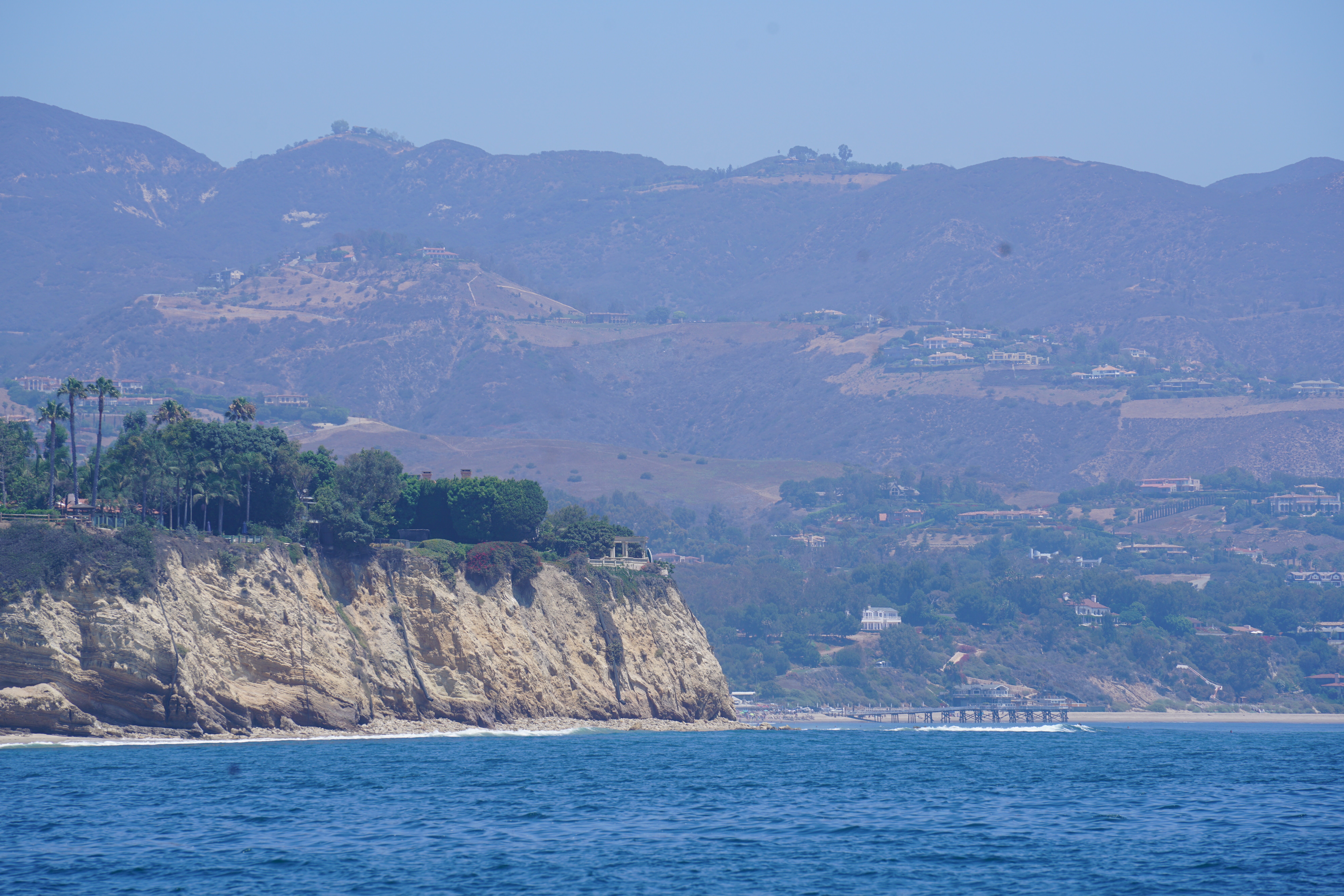 Paradise Cove comes into view as we round Pt. Dume